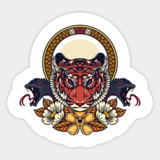 Mythical Tiger Sticker